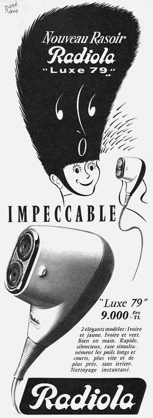 Advert Radiola 1958