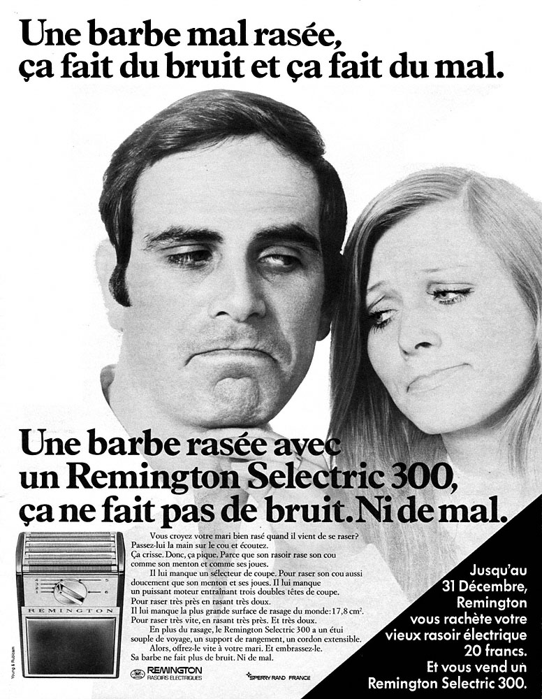 Advert Remington 1968