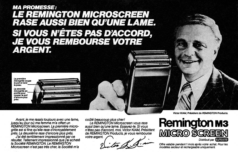 Advert Remington 1980