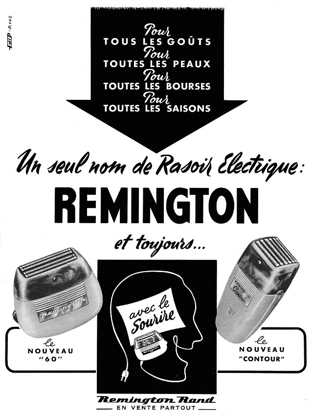 Advert Remington 1955