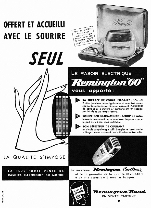 Advert Remington 1955