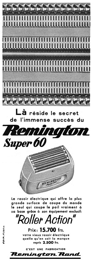 Advert Remington 1957