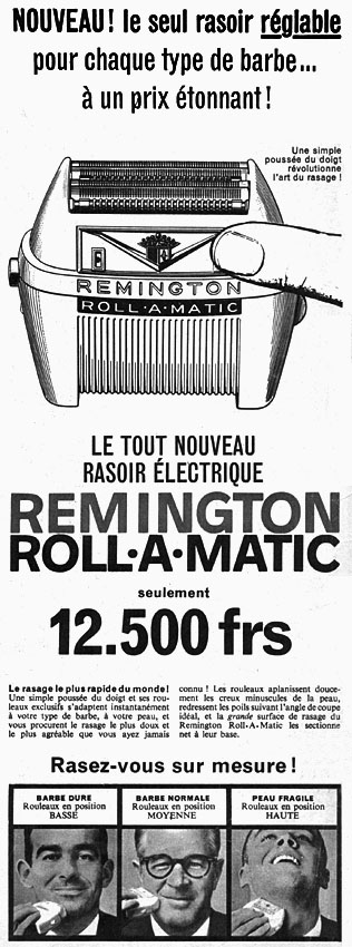 Advert Remington 1959