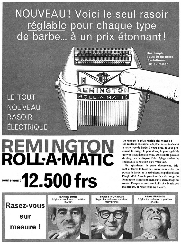 Advert Remington 1959