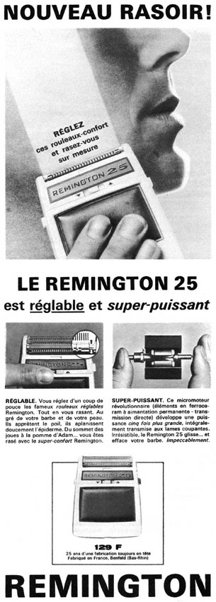 Advert Remington 1963