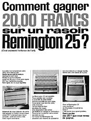 Advert Remington 1964