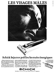 Advert Schick 1968