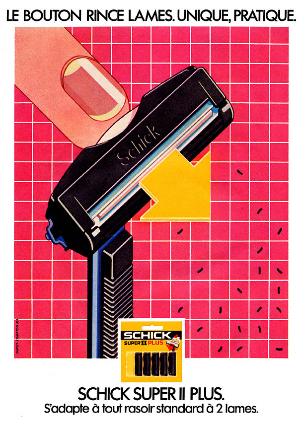 Advert Schick 1981