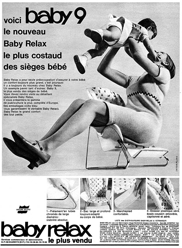 Advert Baby Relax 1966