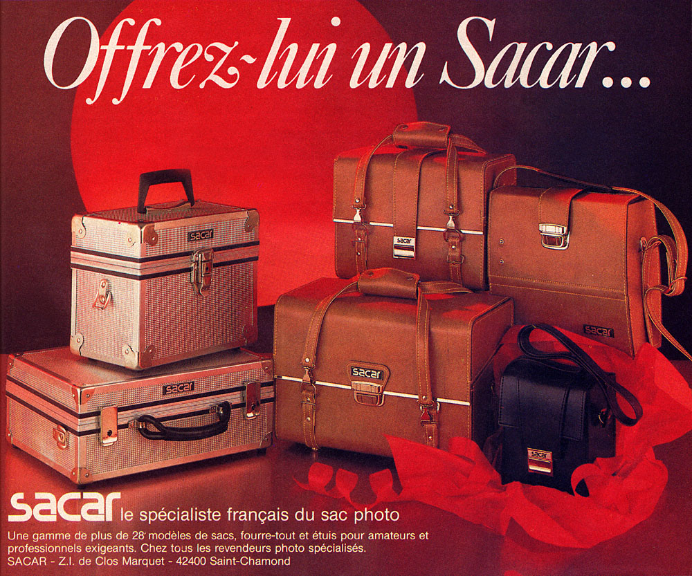 Advert Bagages 1980