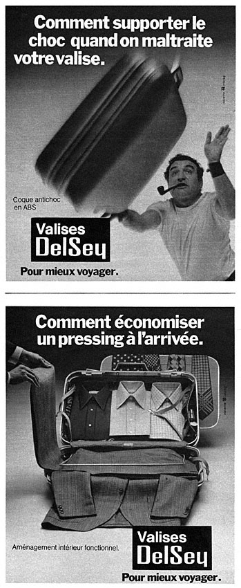 Advert Delsey 1975
