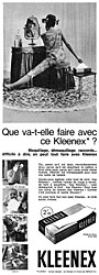 Advert Kleenex 1964