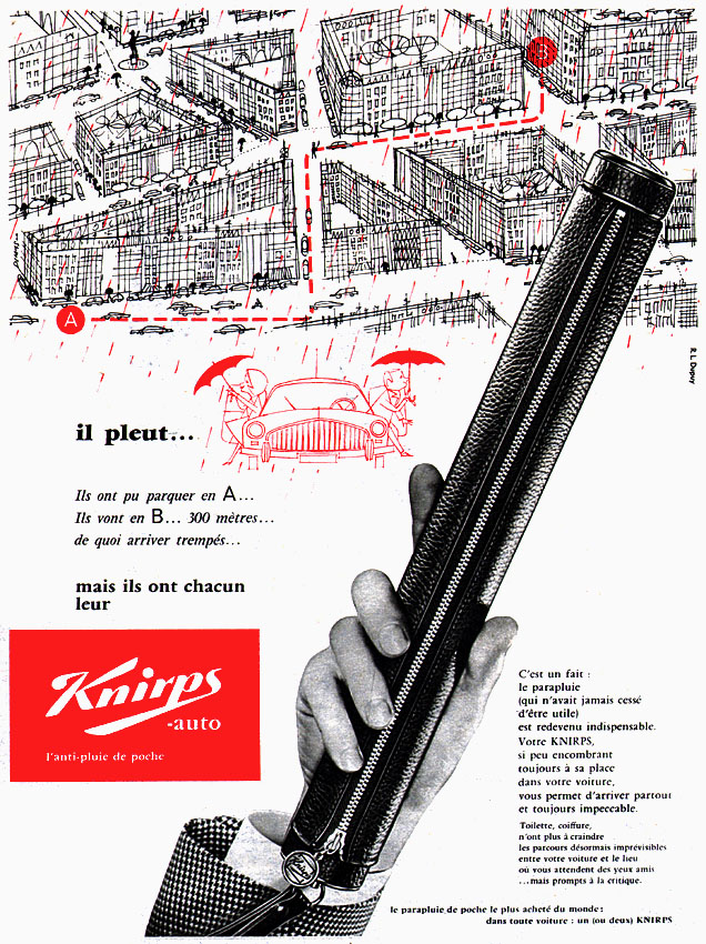 Advert Knirps 1960