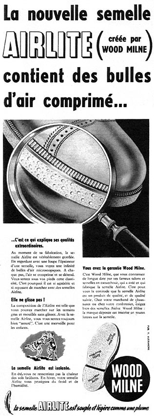 Advert Wood Milne 1953