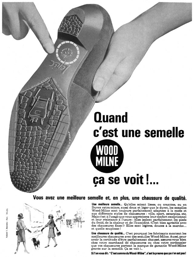 Advert Wood Milne 1962