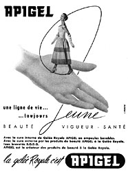 Advert Apigel 1955