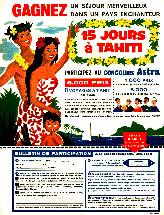 Advert Astra 1958