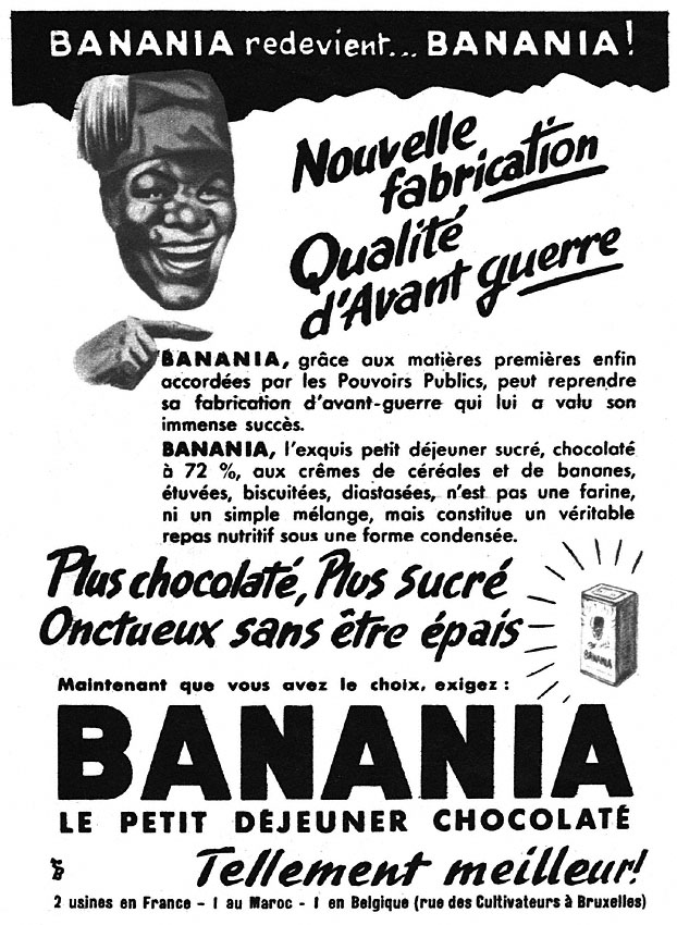 Advert Banania 1949