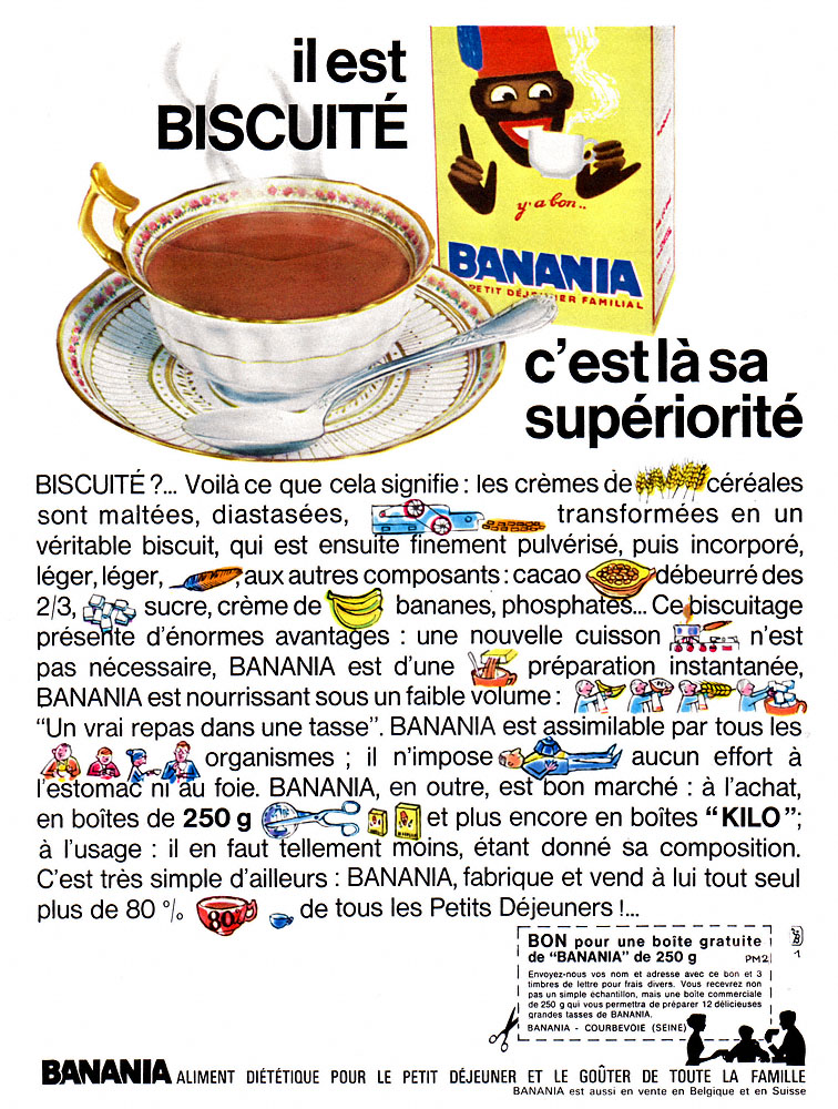 Advert Banania 1964