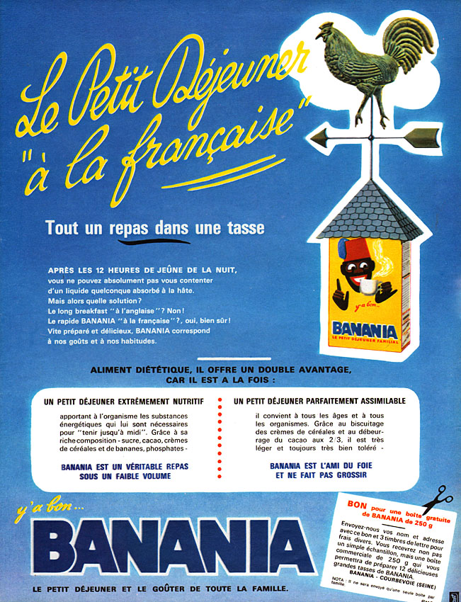 Advert Banania 1964