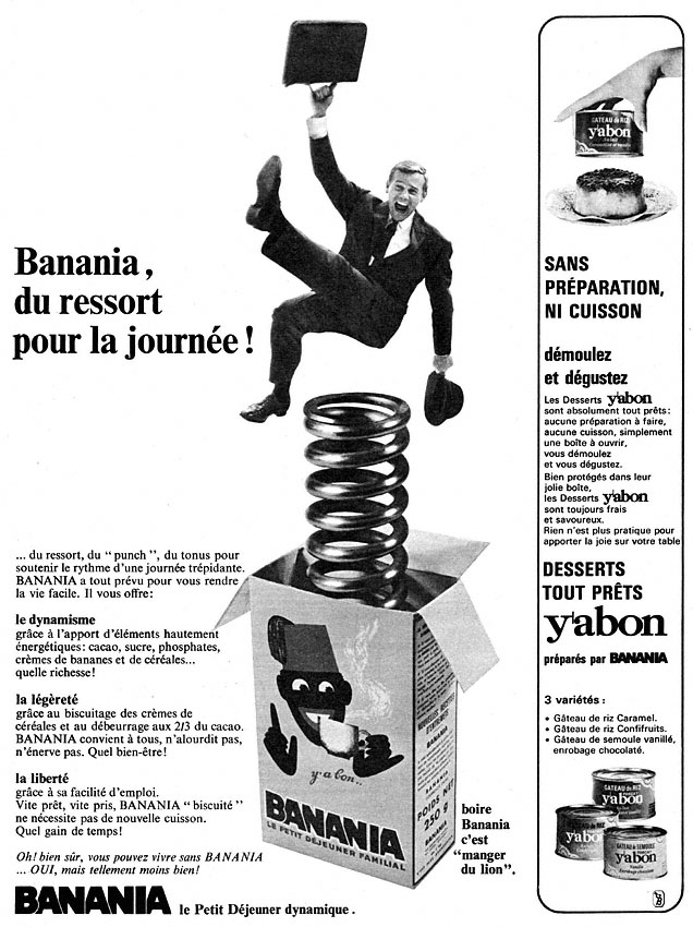 Advert Banania 1966