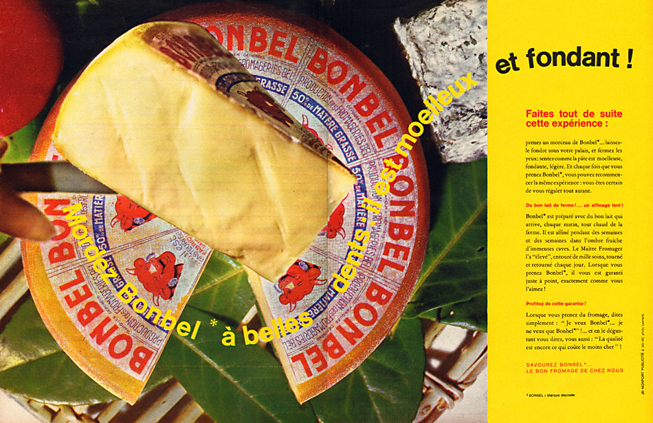 Advert Bonbel 1963