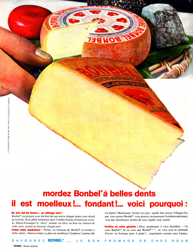 Advert Bonbel 1963