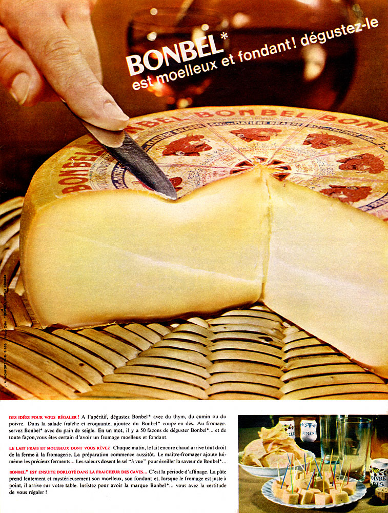 Advert Bonbel 1964