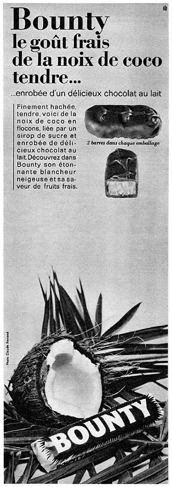 Advert Bounty 1965