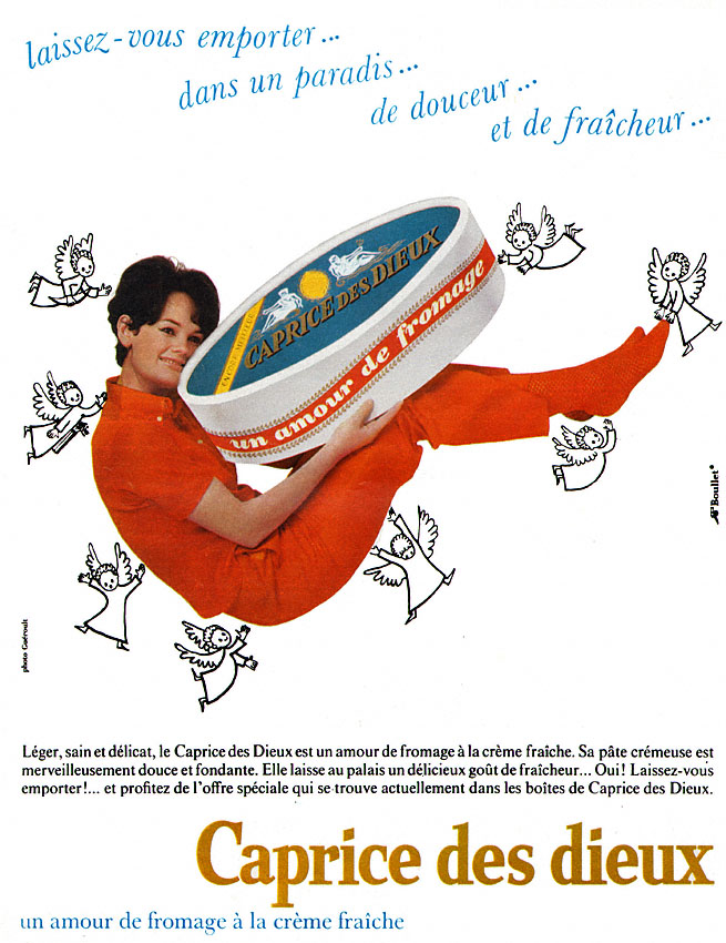 Advert Caprice des Dieux 1968