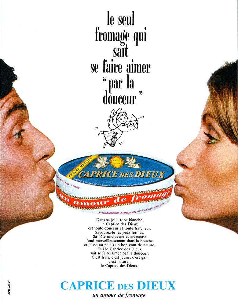Advert Caprice des Dieux 1969