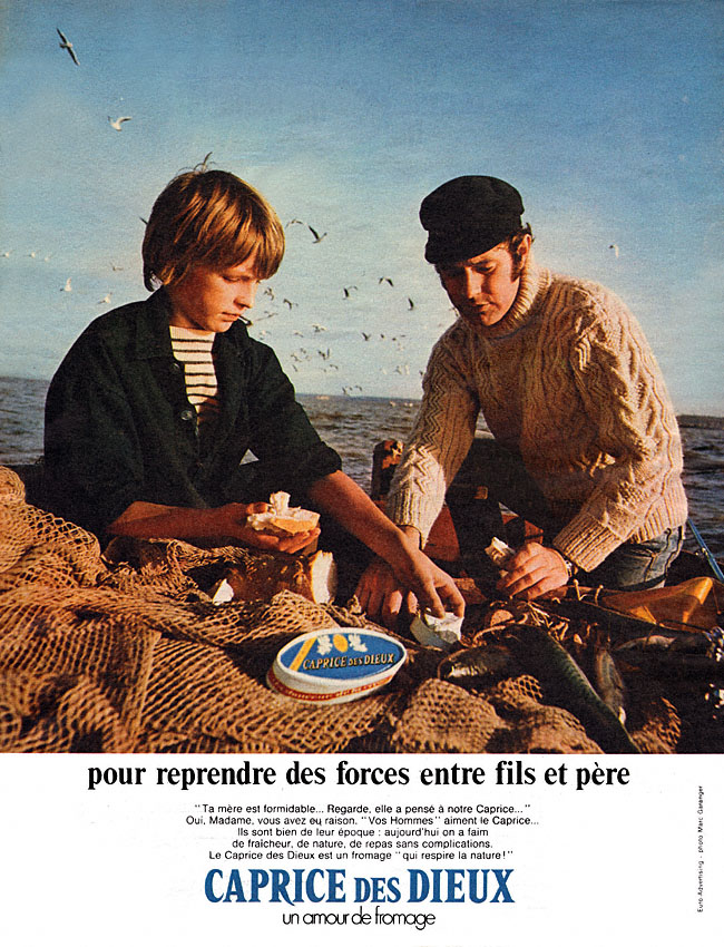 Advert Caprice des Dieux 1971