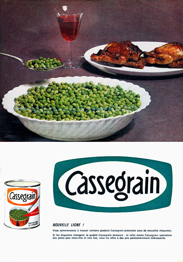 Advert Cassegrain 1961