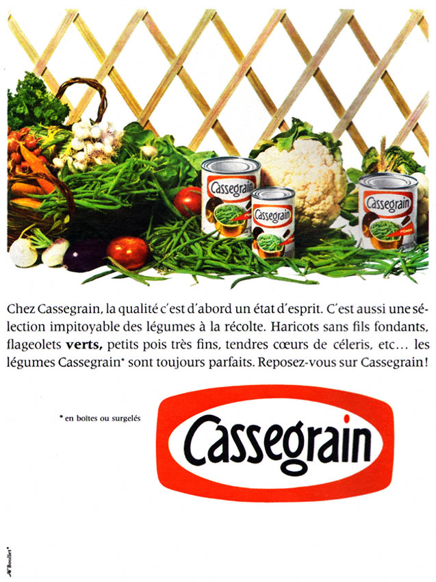 Advert Cassegrain 1962