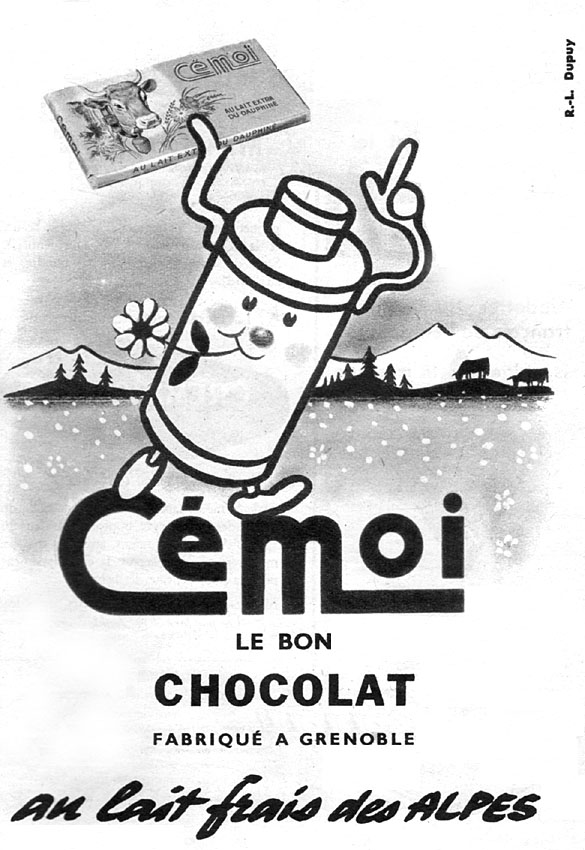 Advert Cemoi 1952