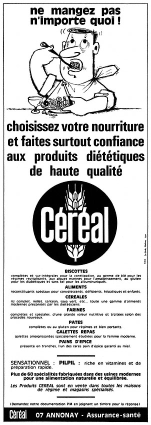 Advert Cereal 1966