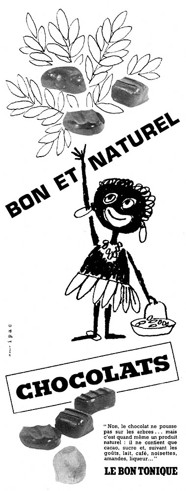 Advert Chocolat 1960