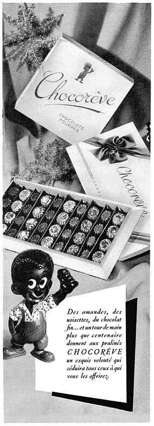 Advert Chocorve 1957