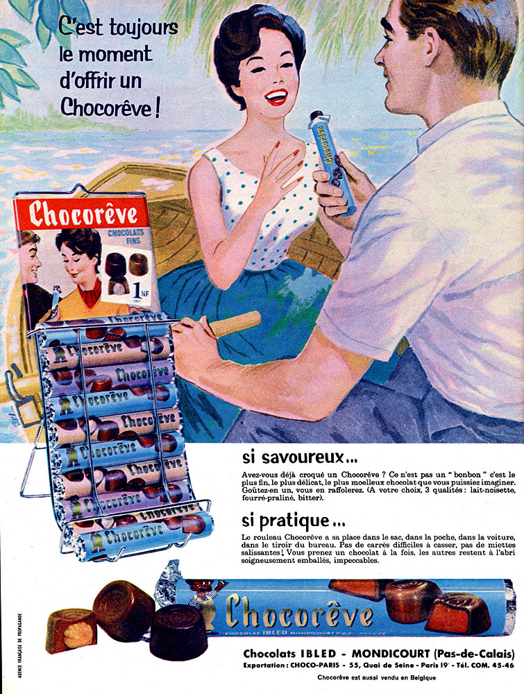 Advert Chocorve 1961