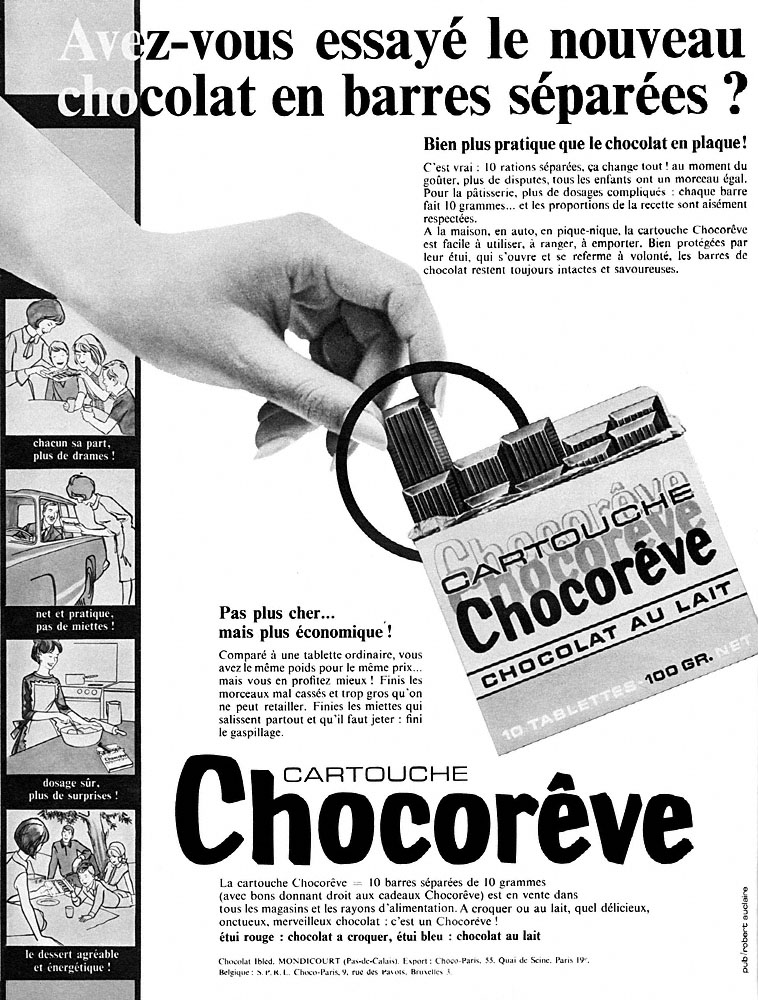 Advert Chocor�ve 1966