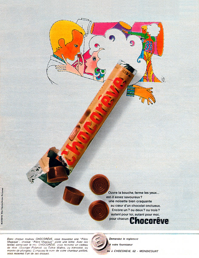 Advert Chocorve 1968