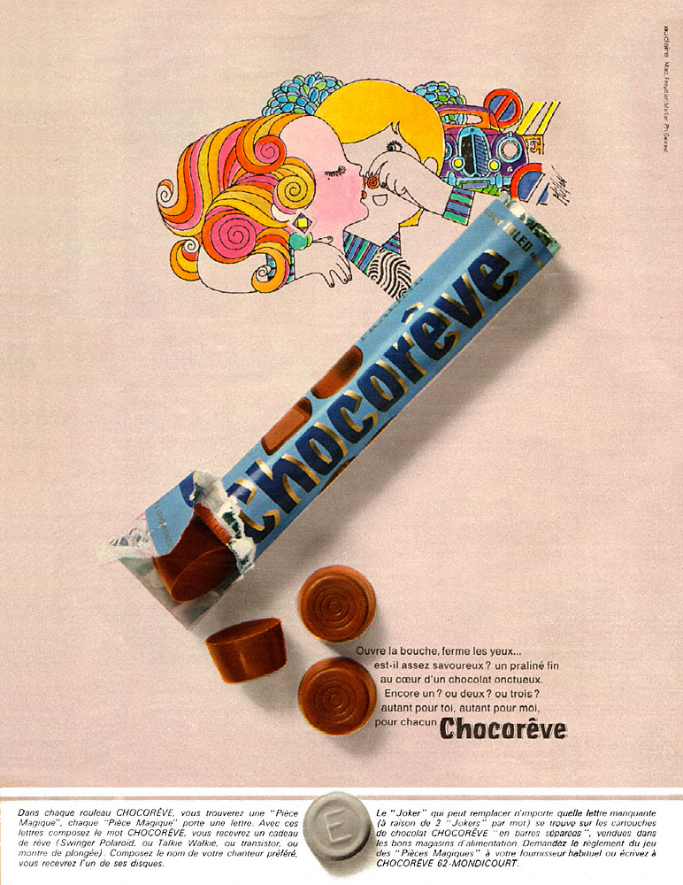 Advert Chocor�ve 1968