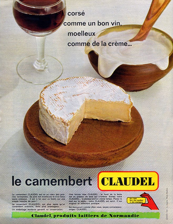 Advert Claudel 1964