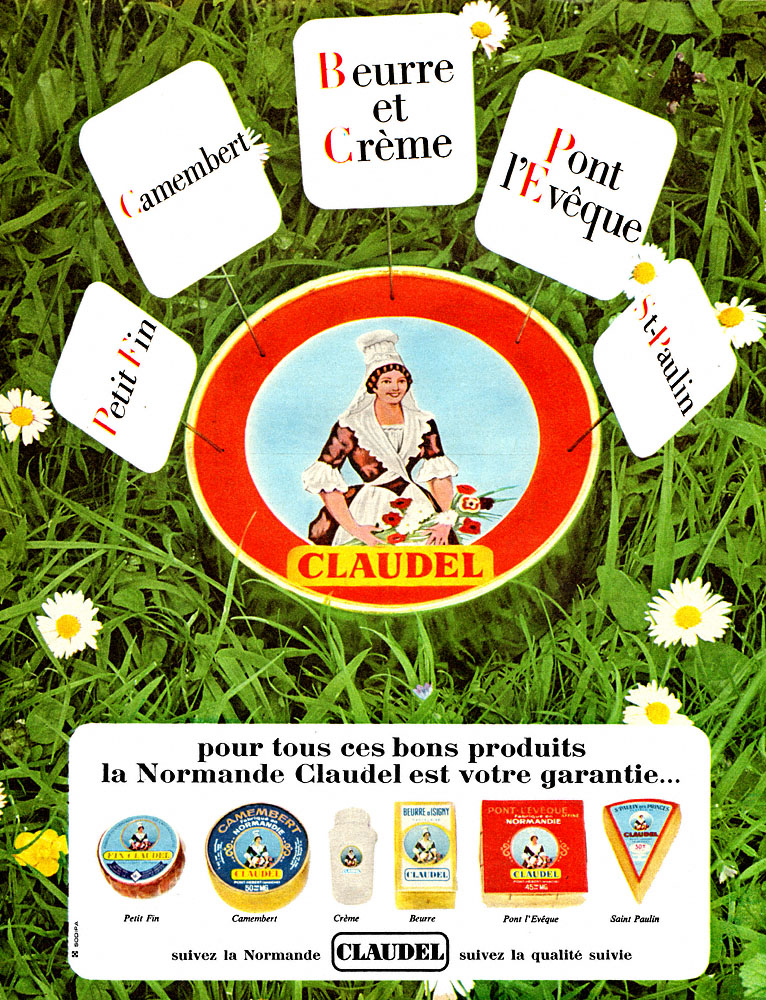Advert Claudel 1965