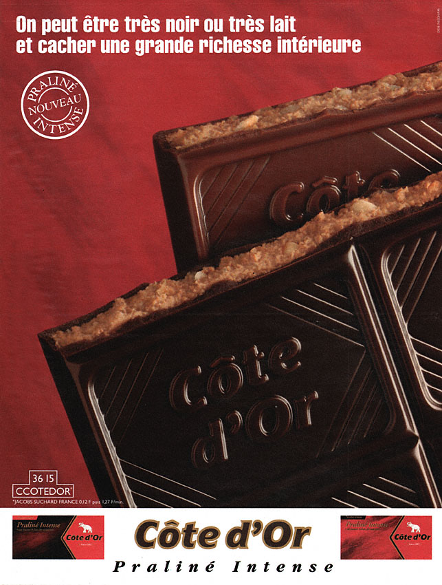 Advert Cote D'or 1994