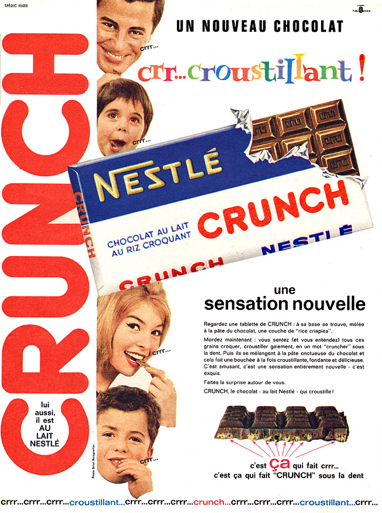 Advert Crunch 1961