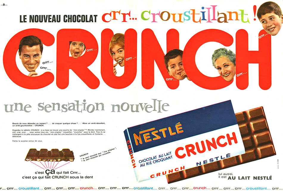 Advert Crunch 1962