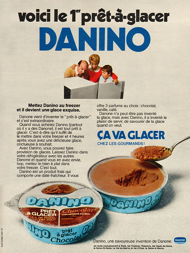 Advert Danone 1970