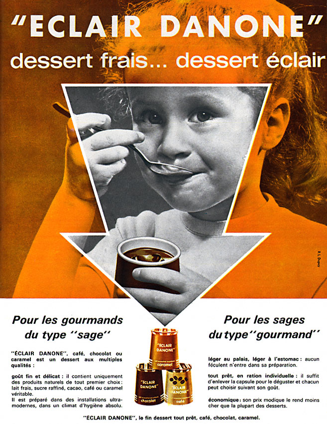 Advert Danone 1962