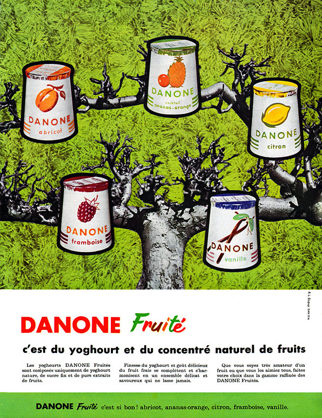 Advert Danone 1964